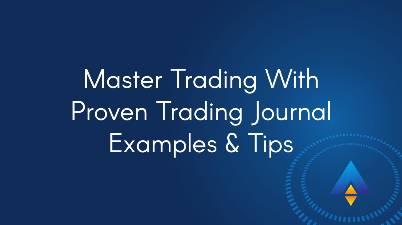 trading journal examples
